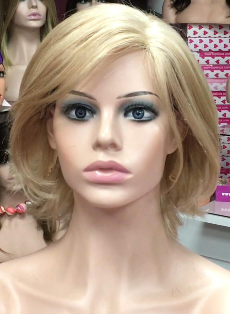 Peluca cabello natural Mari Asun color 16 INYECCION