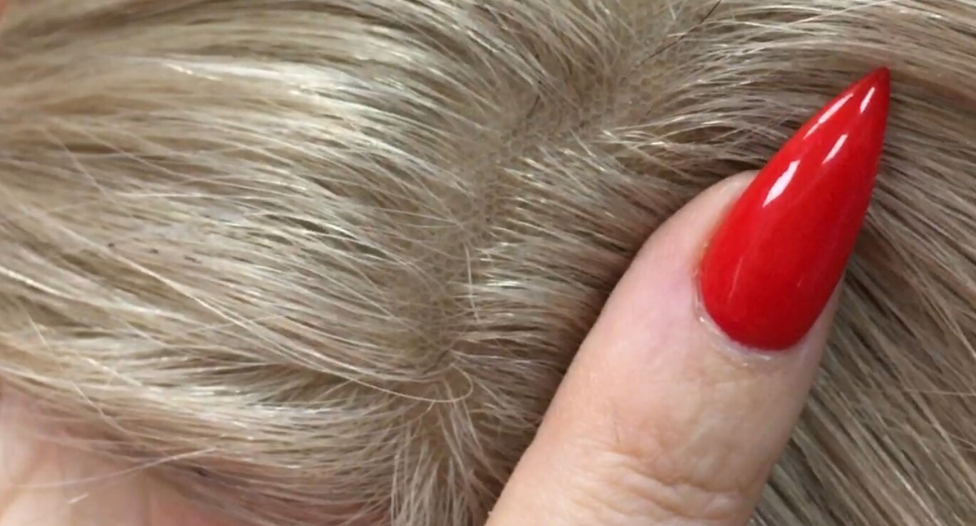 Peluca cabello natural Mari Asun color 16 INYECCION