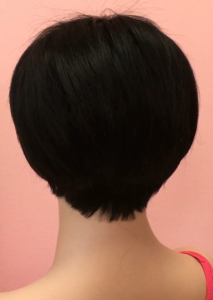 Peluca de pelo natural BECK color 1F35 MAQUINA