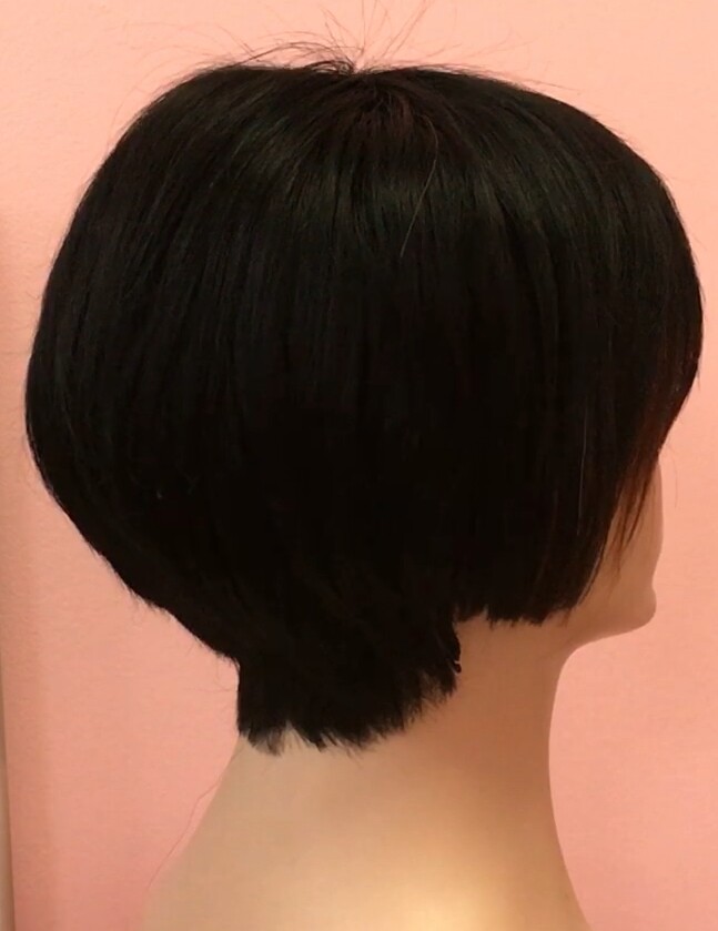 Peluca de pelo natural BECK color 1F35 MAQUINA