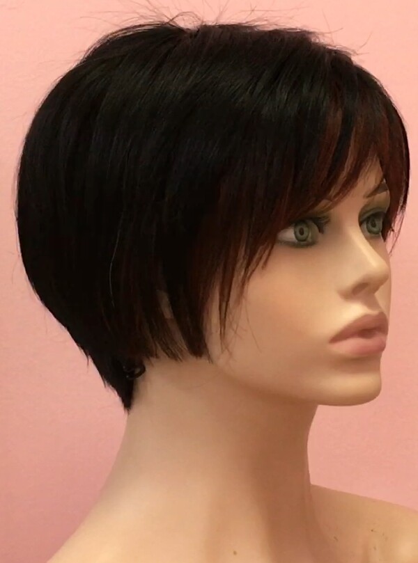 Peluca de pelo natural BECK color 1F35 MAQUINA