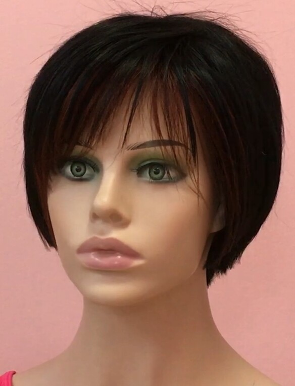 Peluca de pelo natural BECK color 1F35 MAQUINA