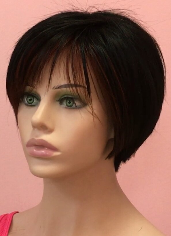 Peluca de pelo natural BECK color 1F35 MAQUINA