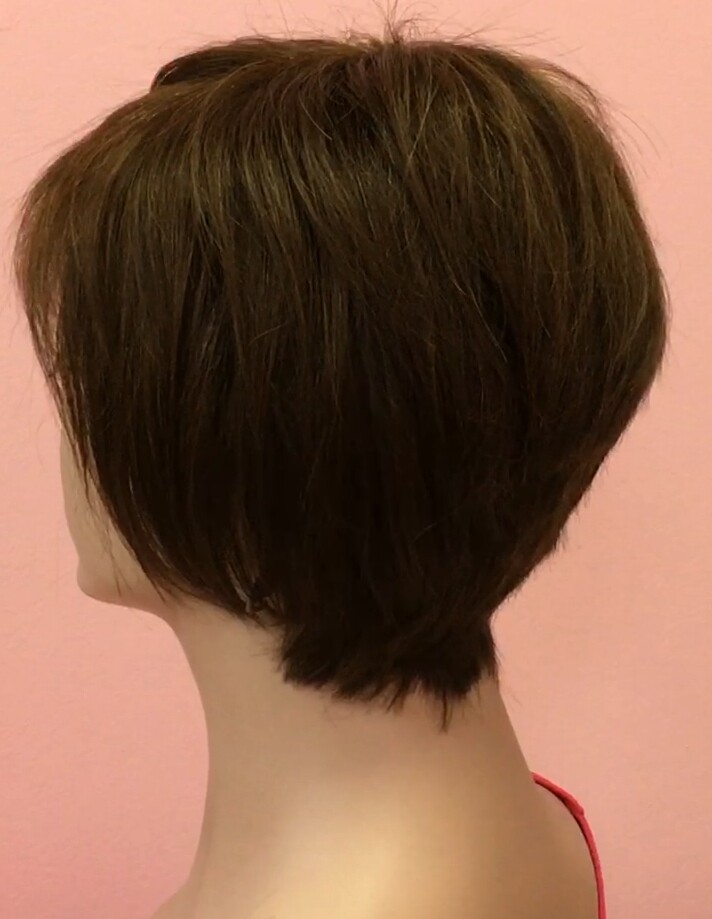 Peluca de pelo natural BECKL color 2h6 MAQUINA
