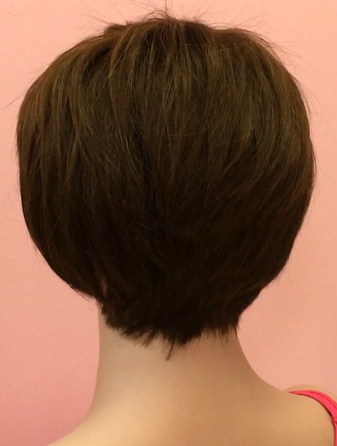 Peluca de pelo natural BECKL color 2h6 MAQUINA