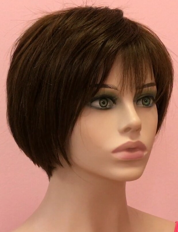 Peluca de pelo natural BECKL color 2h6 MAQUINA