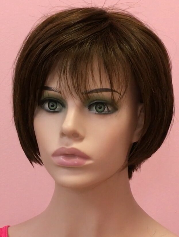 Peluca de pelo natural BECKL color 2h6 MAQUINA