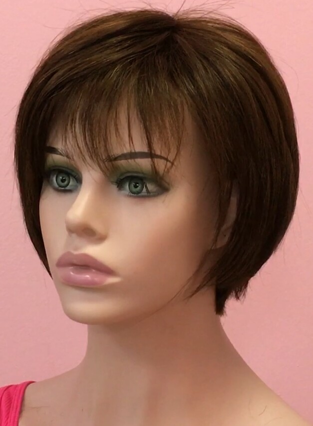 Peluca de pelo natural BECKL color 2h6 MAQUINA