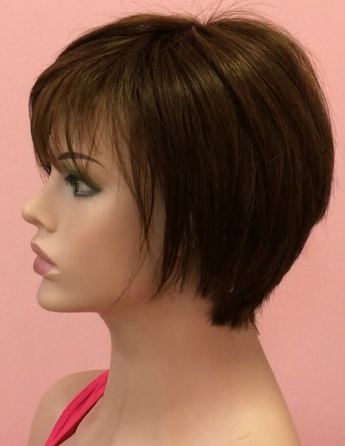 Peluca de pelo natural BECKL color 2h6 MAQUINA