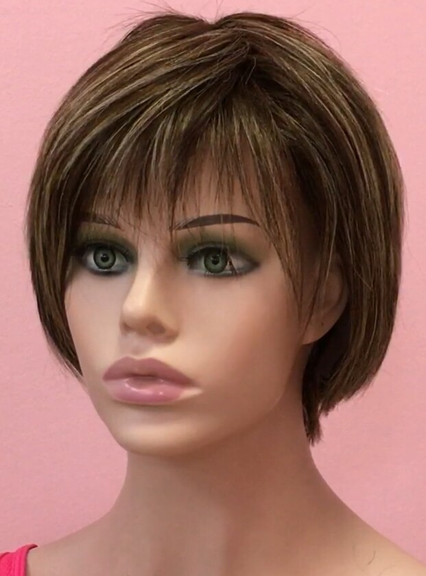 Peluca de pelo natural BECK color 2/4H613 MAQUINA