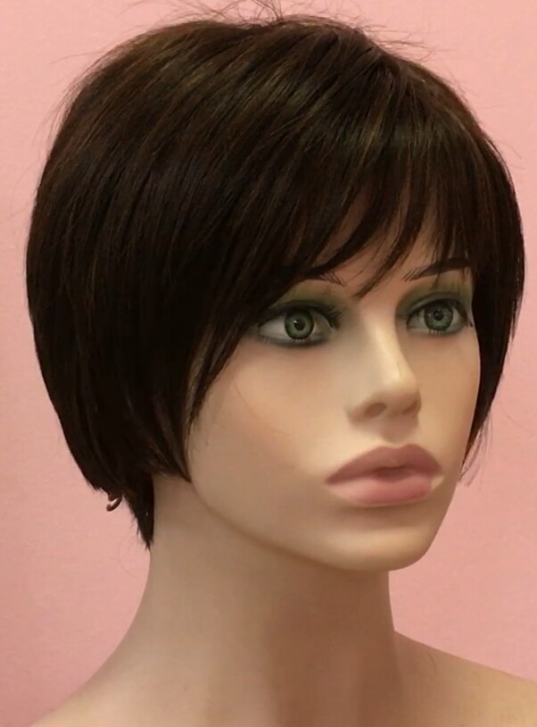 Peluca de pelo natural BECK color 4/2H2 MAQUINA