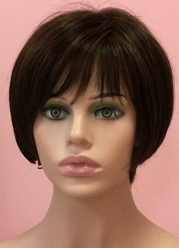 Peluca de pelo natural BECK color 4/2H2 MAQUINA
