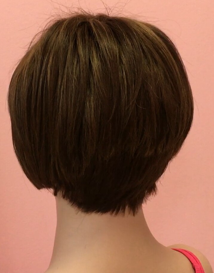 Peluca de pelo natural BECK color 5/6H8 ( 9H19)MAQUINA