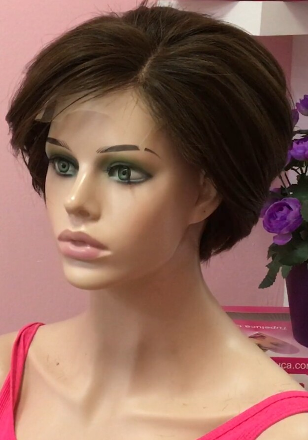 Peluca natural GLORY Color 2 TOP TUL