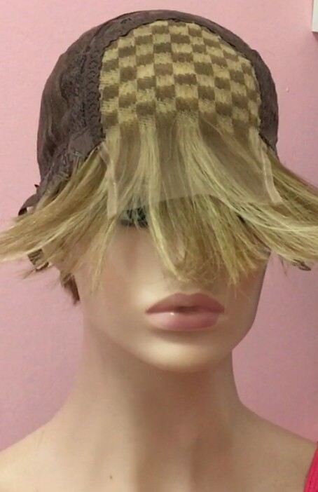 Peluca natural SANDY color 6H16 TOP TUL