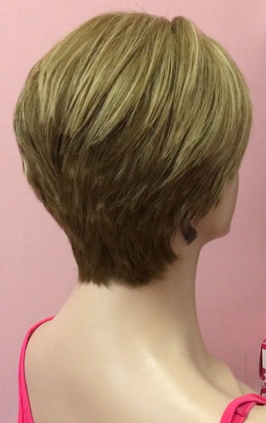 Peluca natural SANDY color 6H16 TOP TUL