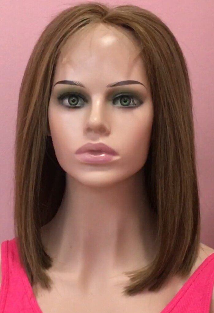 Peluca natural Melany color 8SH613 TOP de TUL
