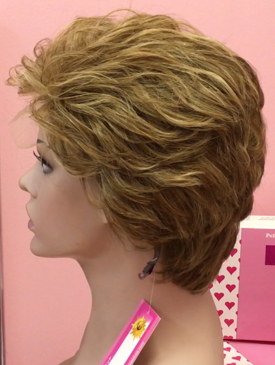 Peluca natural Dona TOP TUL color 6H16