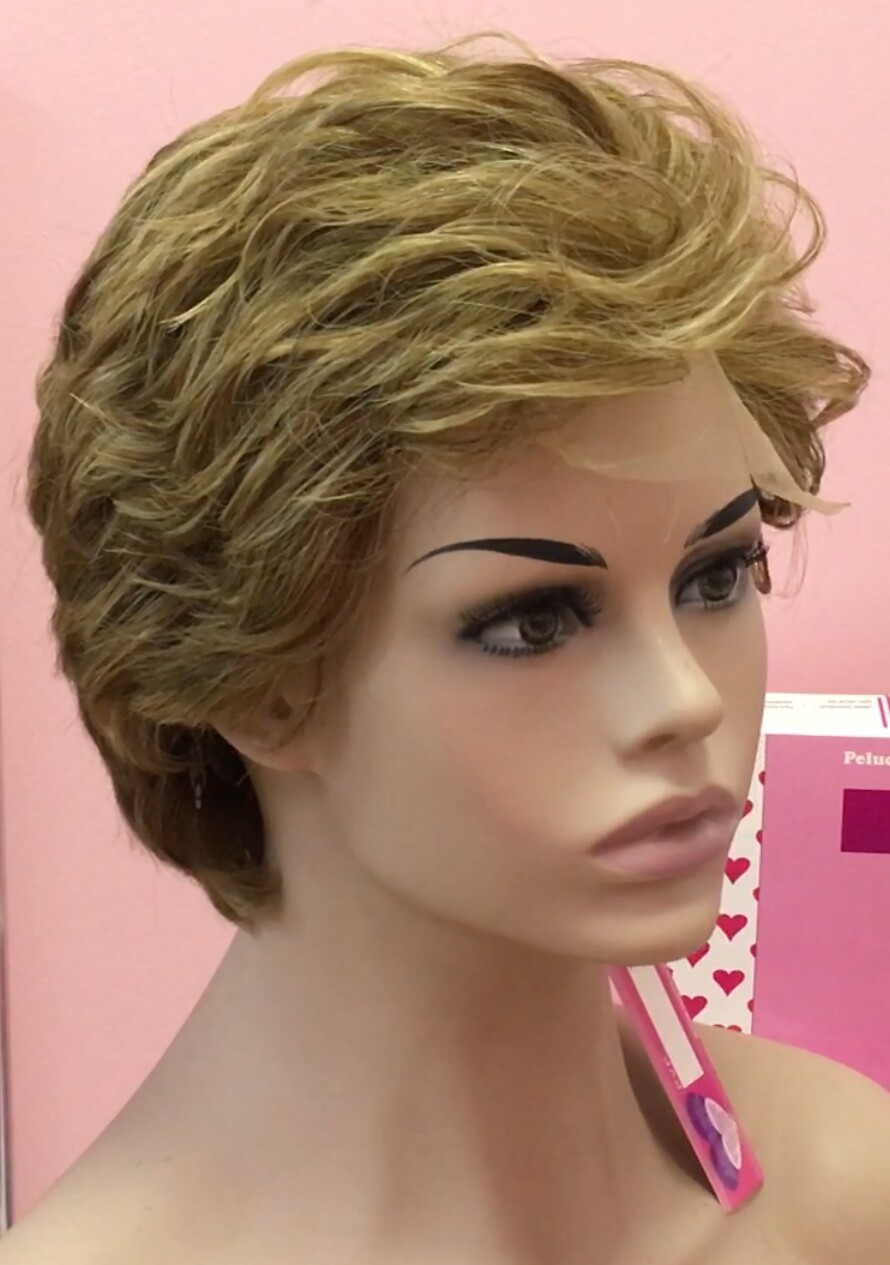 Peluca natural Dona TOP TUL color 6H16
