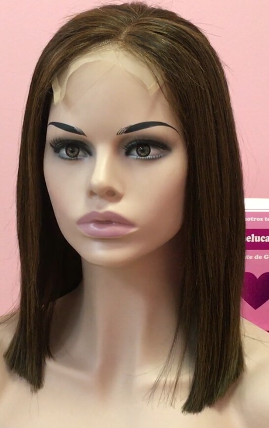 Peluca natural Melany color 1B/2H4 TOP TUL