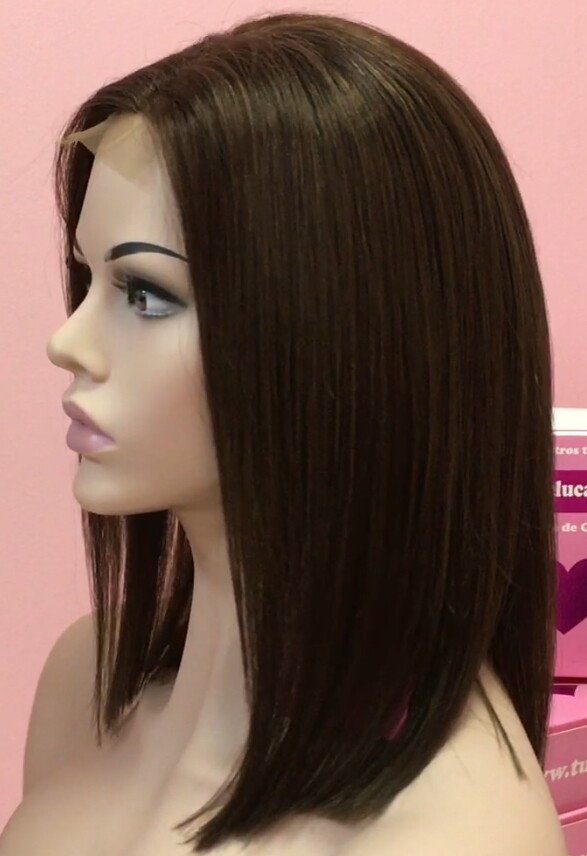 Peluca cabello natural MELANY color 2C RAYA TUL