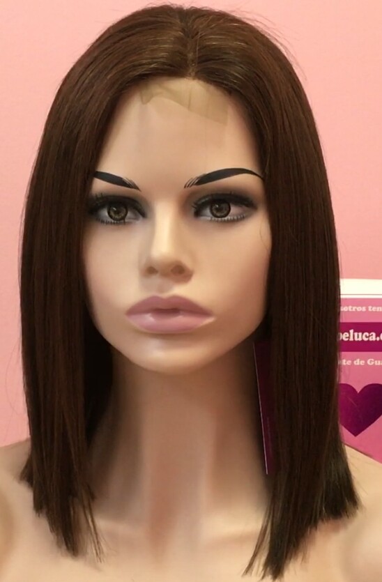 Peluca cabello natural MELANY color 2C RAYA TUL