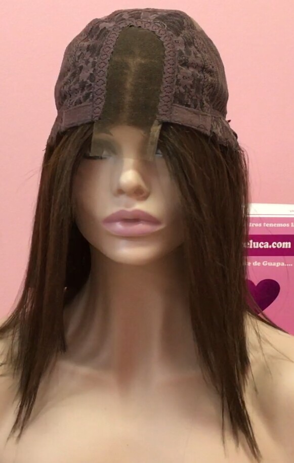 Peluca cabello natural MELANY color 2C RAYA TUL