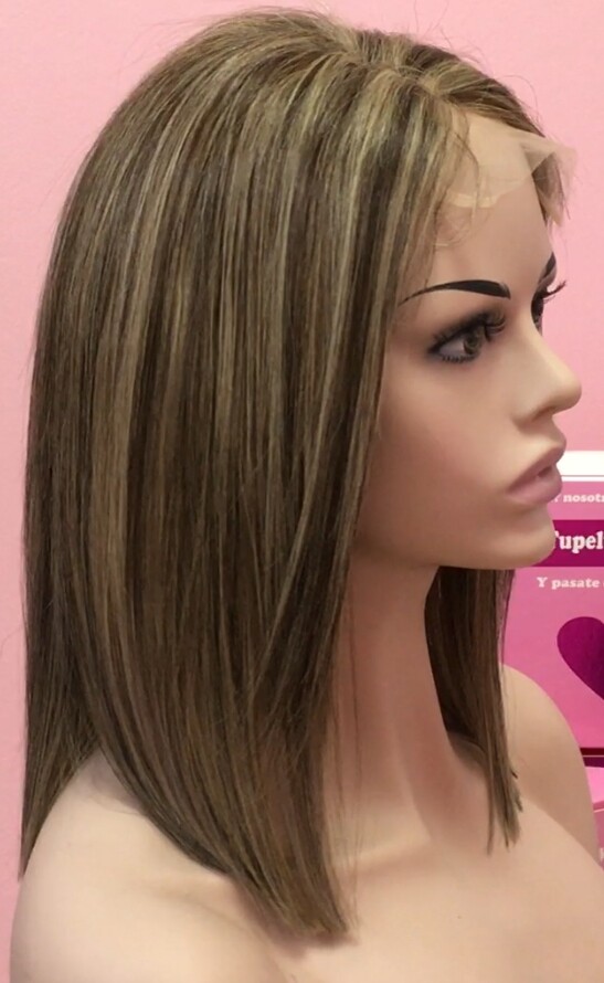 Peluca cabello natural MELANY color 2H18 TOP TUL