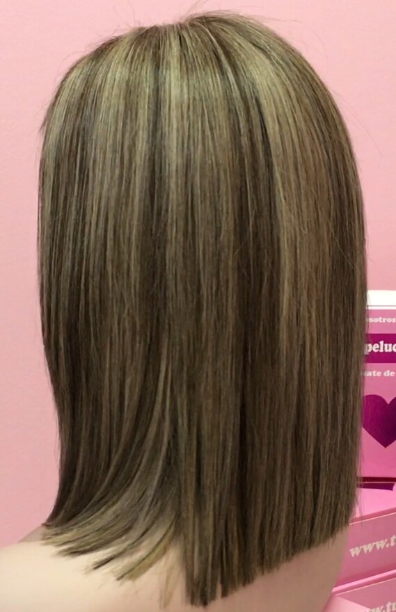 Peluca cabello natural MELANY color 2H18 TOP TUL