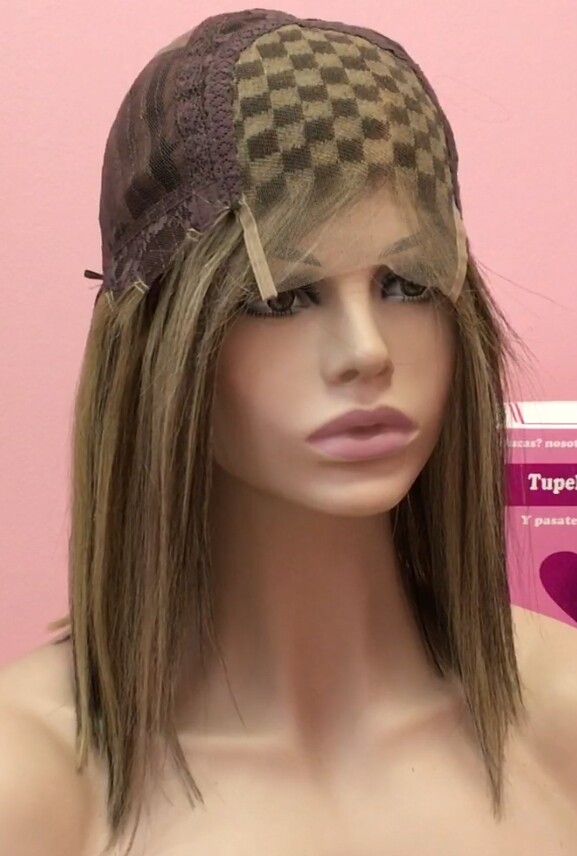 Peluca cabello natural MELANY color 2H18 TOP TUL