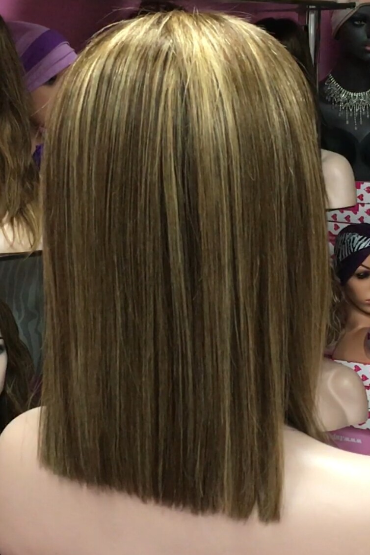 Peluca natural ZULHEMA color 5h27 TOP TUL