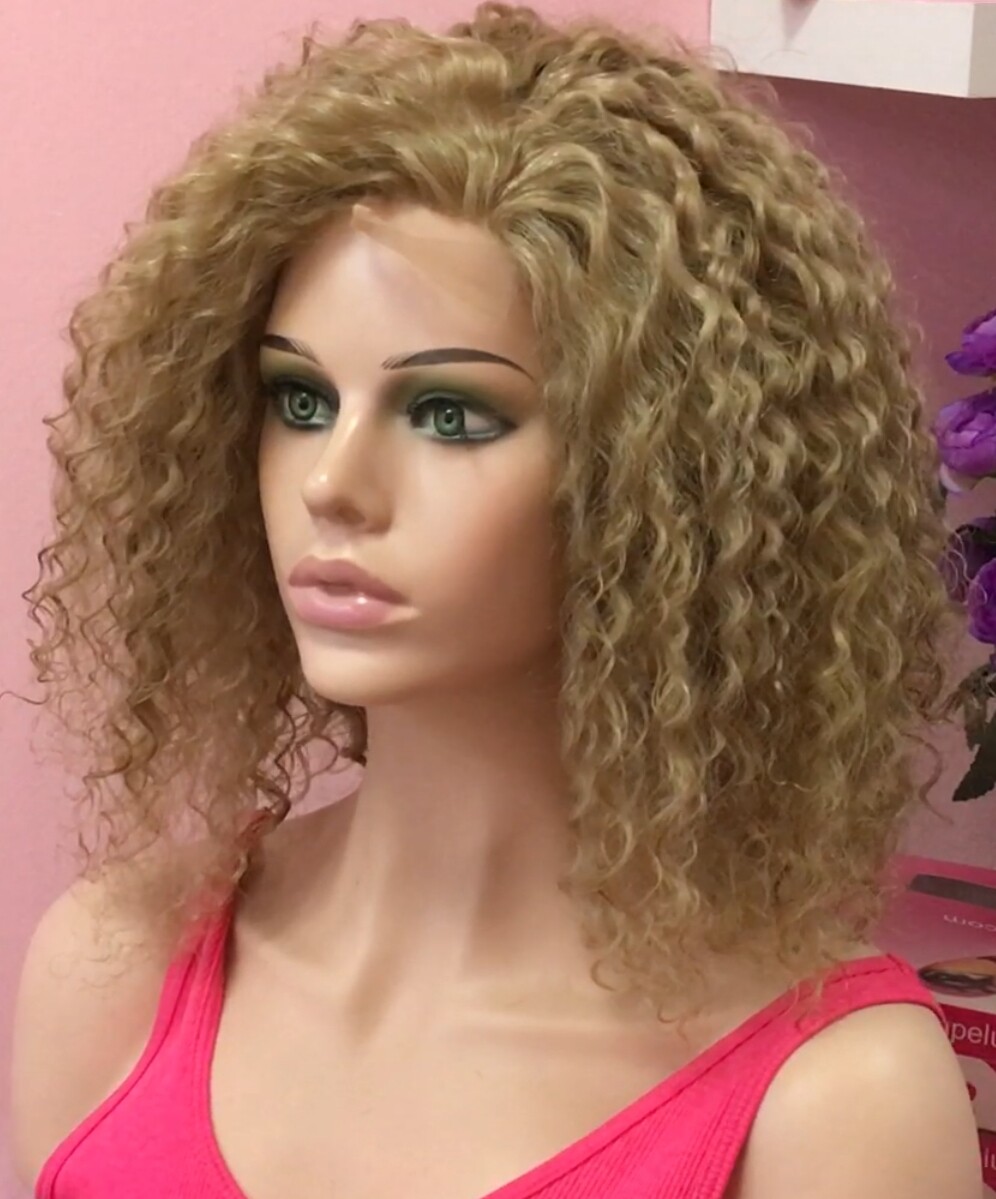Peluca rizada cabello natural NINONA  18 RAYA TUL