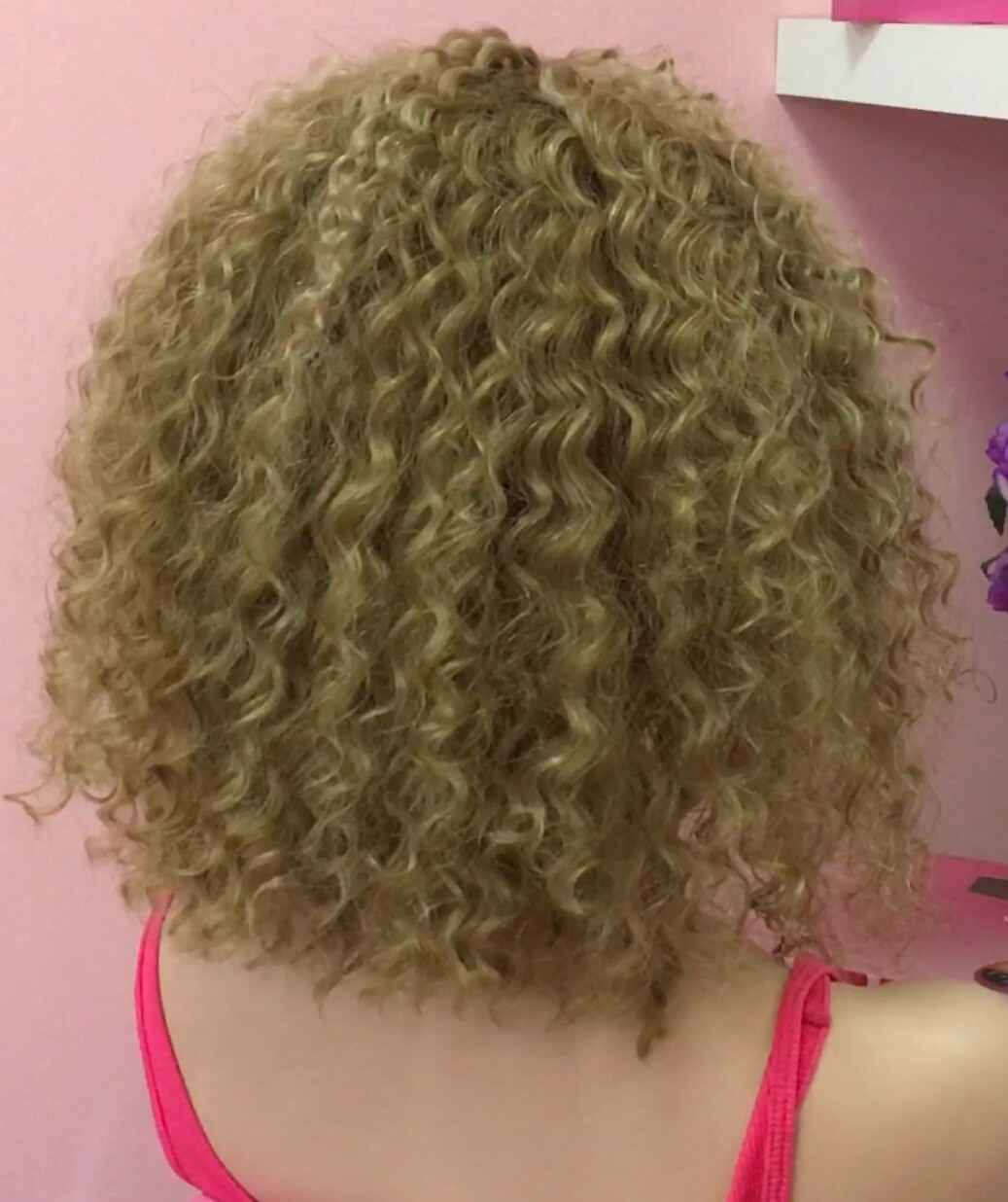 Peluca rizada cabello natural NINONA  18 RAYA TUL