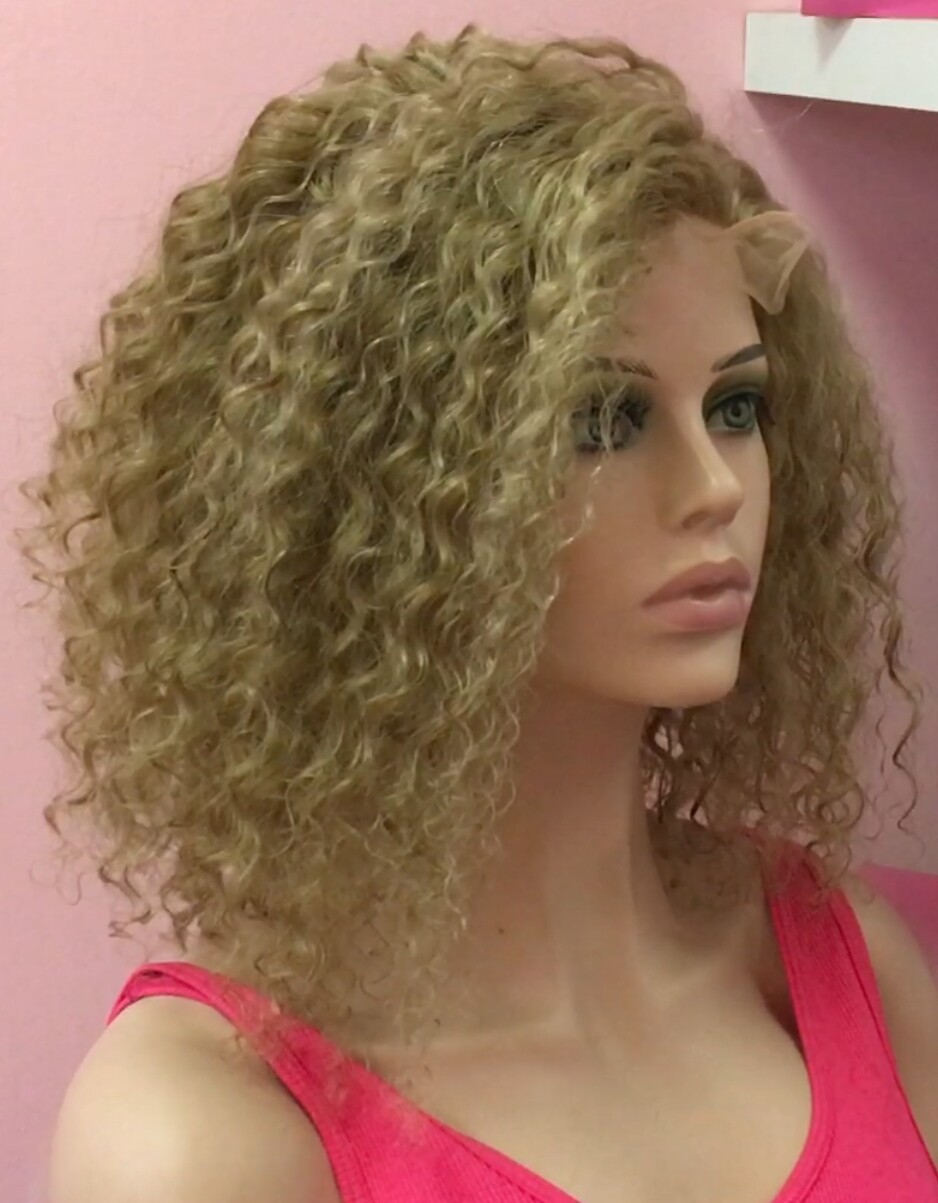 Peluca rizada cabello natural NINONA  18 RAYA TUL