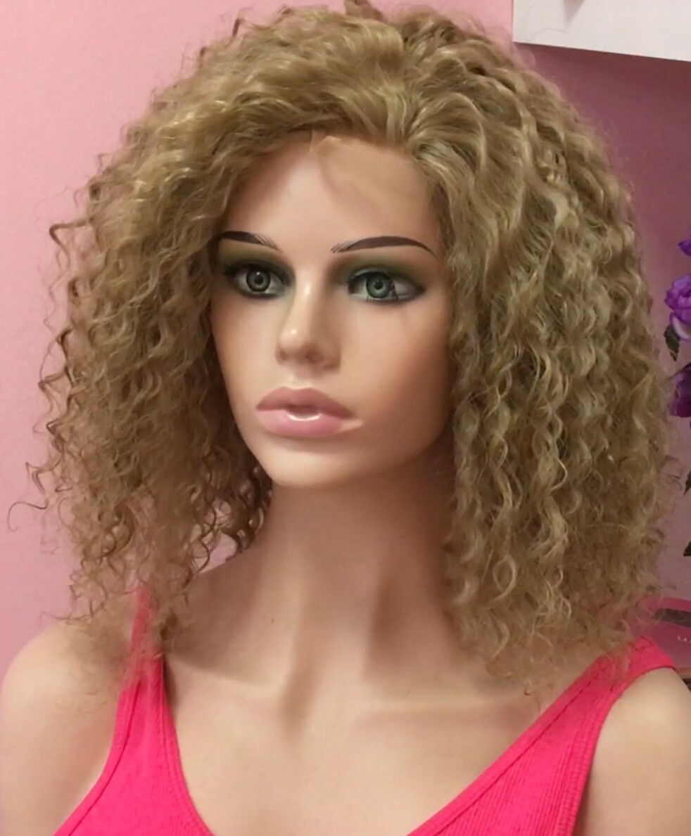 Peluca rizada cabello natural NINONA  18 RAYA TUL