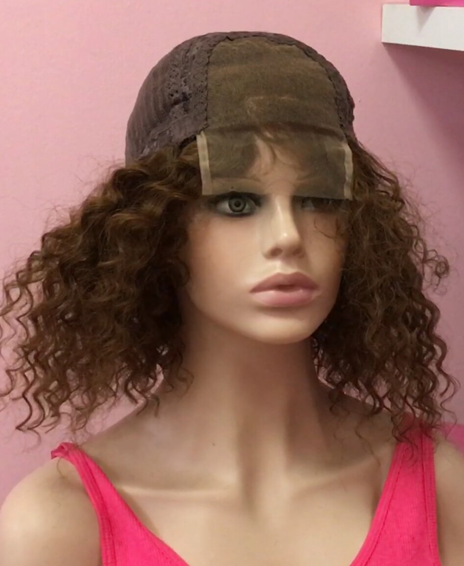 Peluca rizada cabello natural NINONA  4 TOPTUL