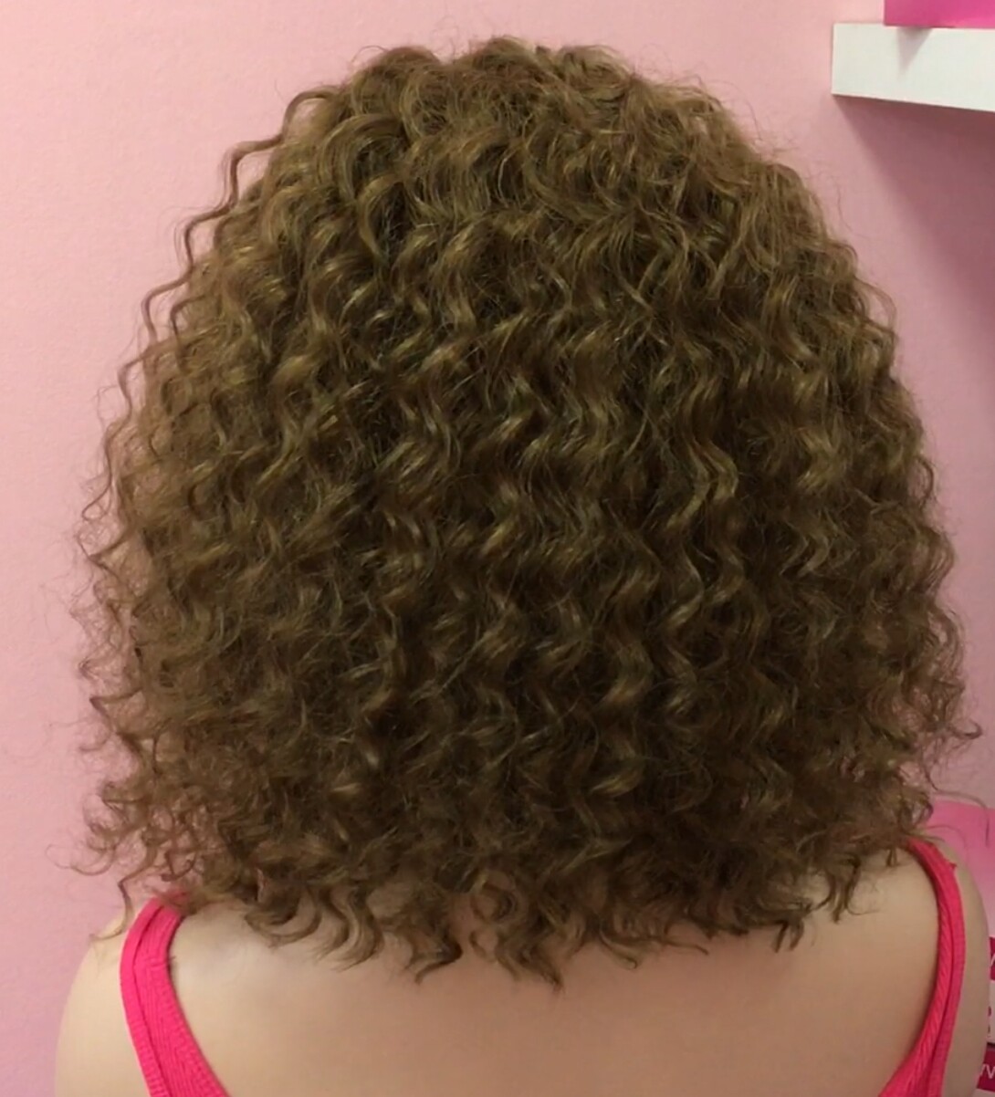 Peluca rizada cabello natural NINONA  6 RAYA TUL