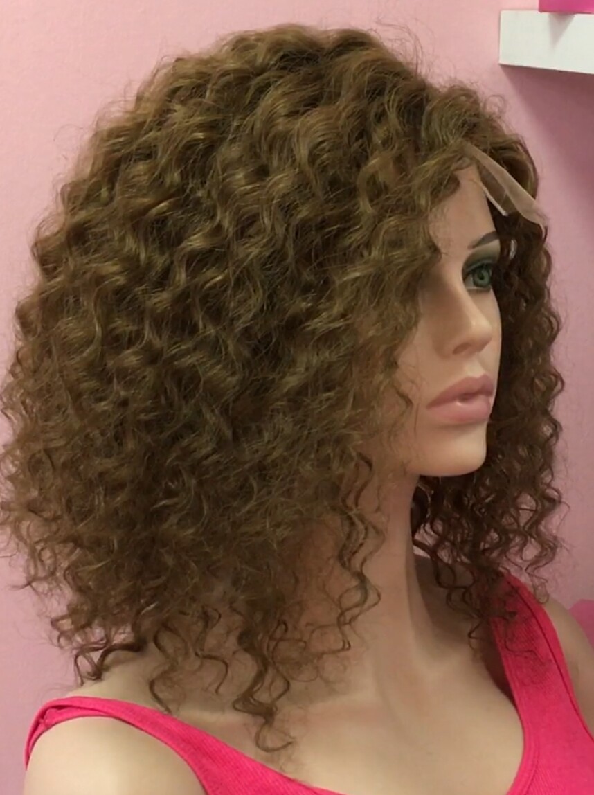 Peluca rizada cabello natural NINONA  6 RAYA TUL