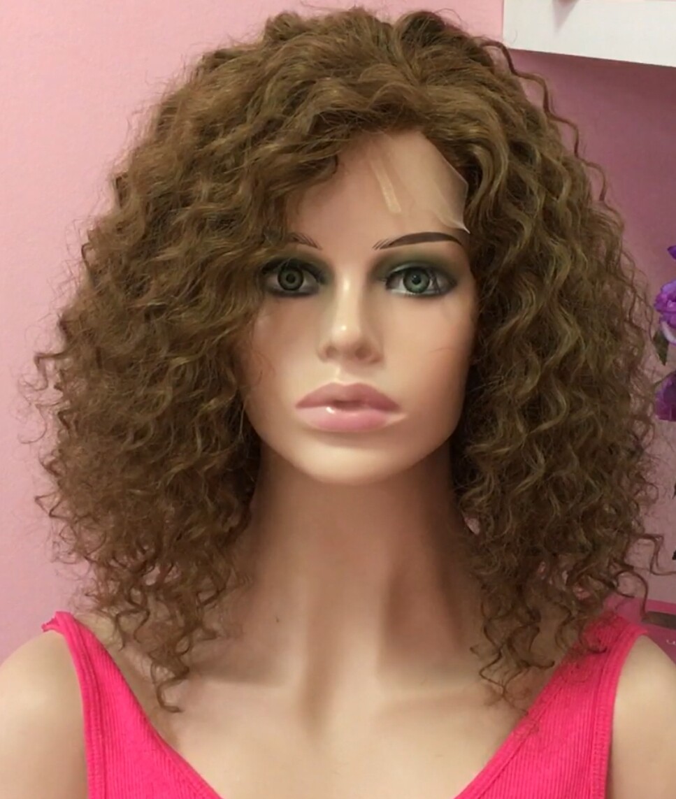 Peluca rizada cabello natural NINONA  6 RAYA TUL