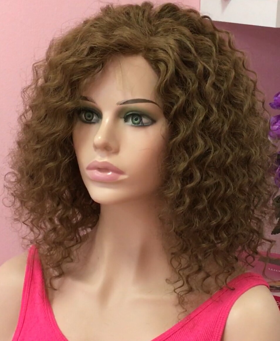 Peluca rizada cabello natural NINONA  6 RAYA TUL