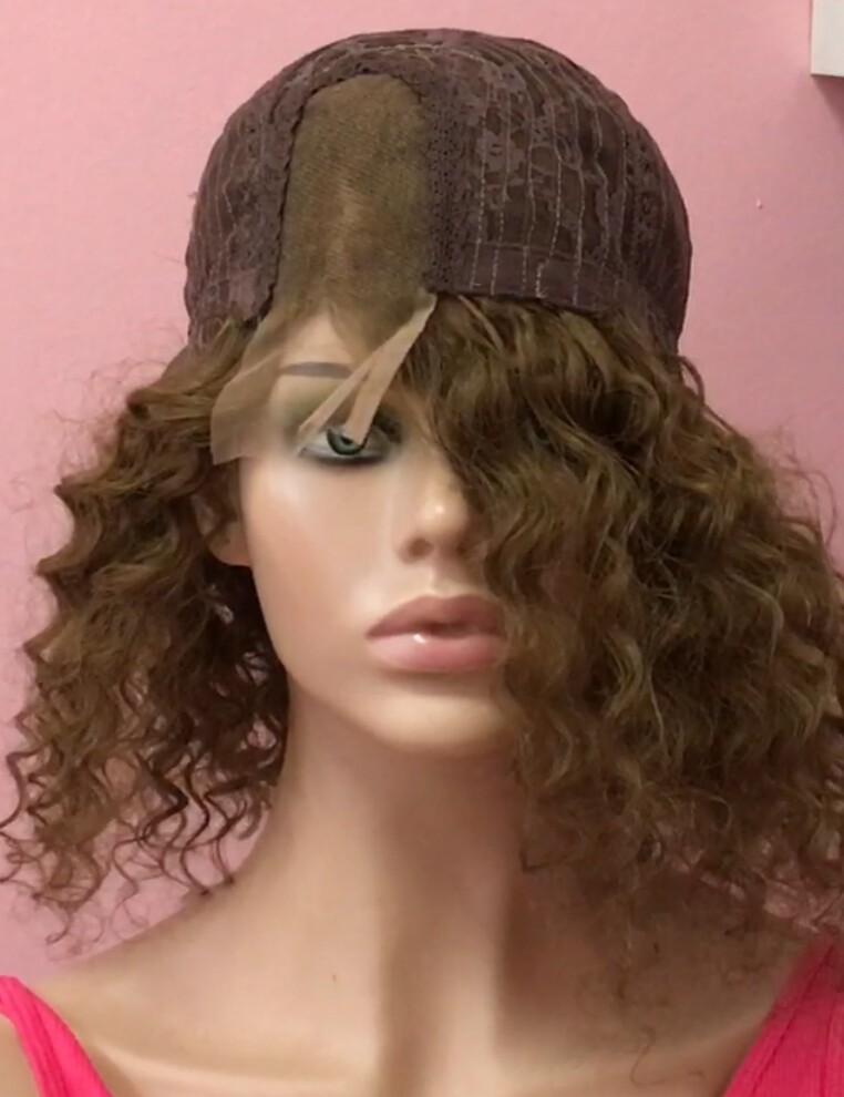 Peluca rizada cabello natural NINONA  6 RAYA TUL