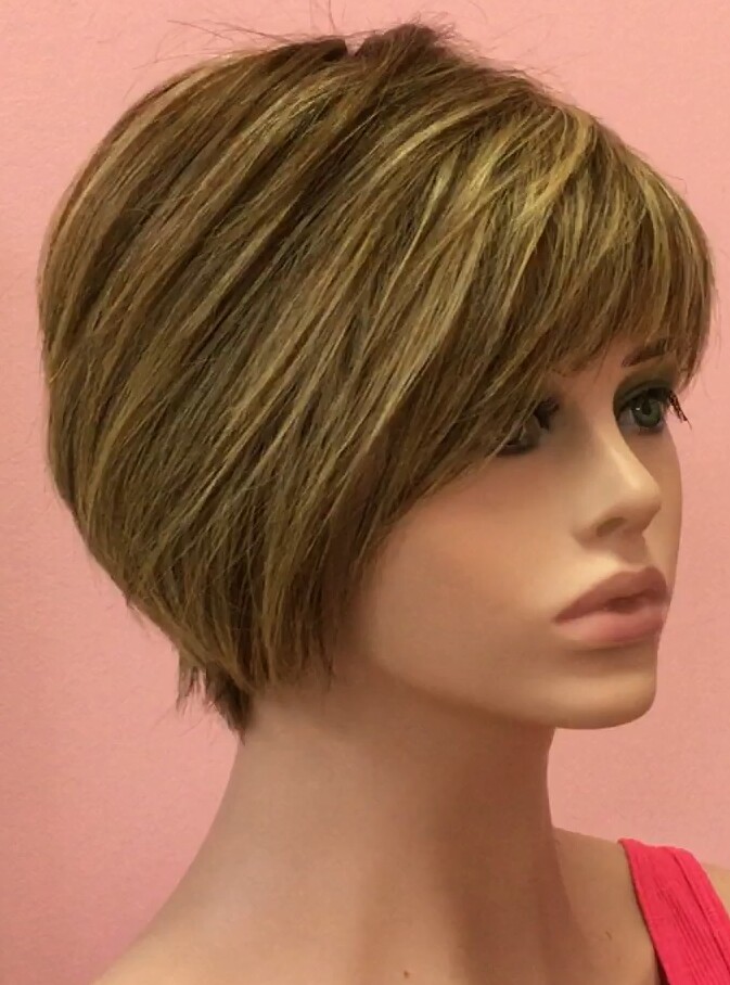 Peluca de pelo natural BECK color 4h8H613 MAQUINA
