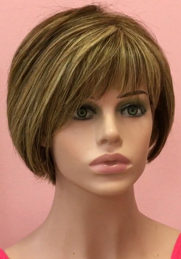 Peluca de pelo natural BECK color 4h8H613 MAQUINA