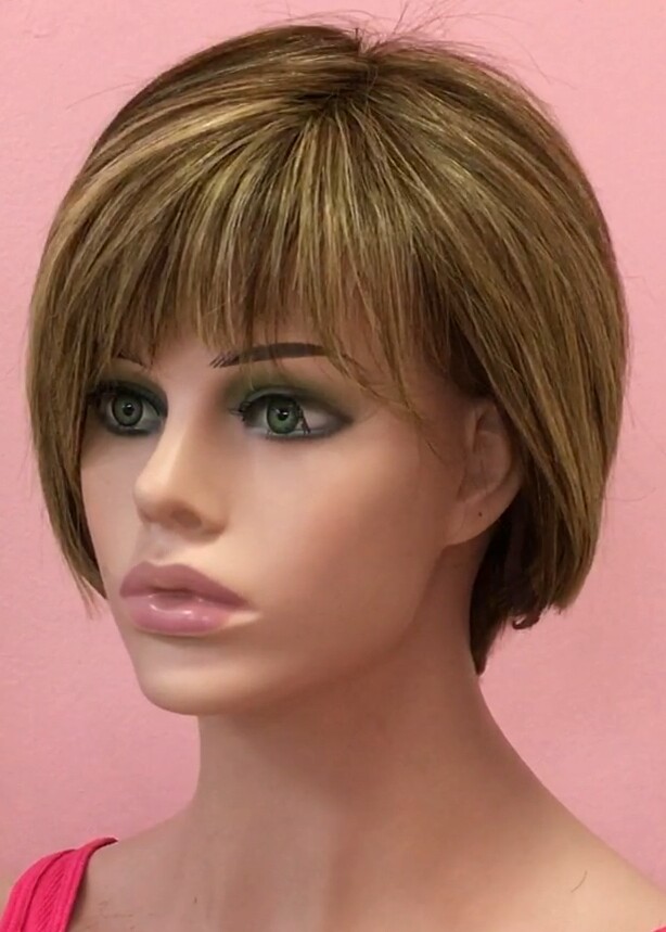 Peluca de pelo natural BECK color 4h8H613 MAQUINA