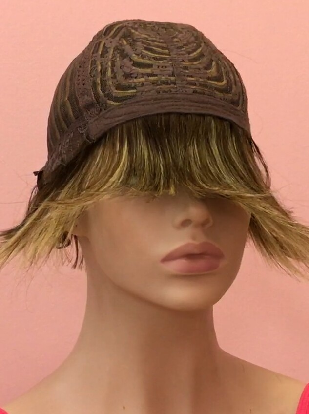 Peluca de pelo natural BECK color 4h8H613 MAQUINA