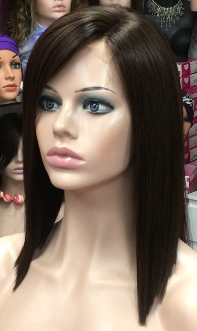 Peluca natural Melany color 4 TOP TULL