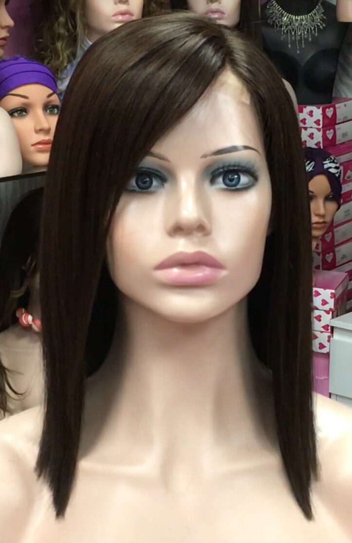 Peluca natural Melany color 4 TOP TULL