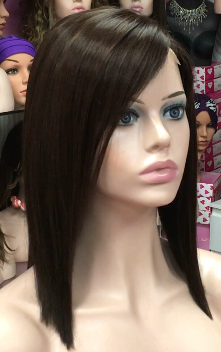 Peluca natural Melany color 4 TOP TULL