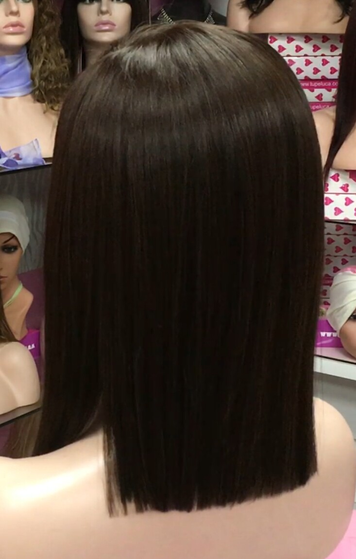 Peluca natural Melany color 4 TOP TULL