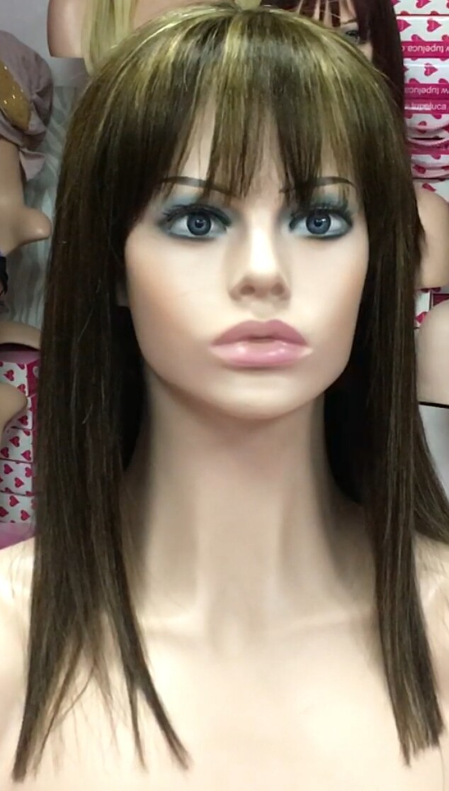 Peluca natural NATASHA color 2H4H8H27 tinte TOP TUL